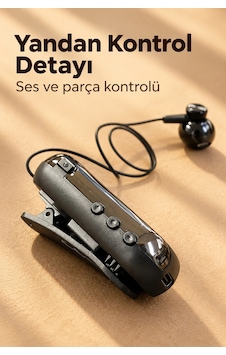 Ses Kontrol Tuşlu Yaka Klipsli Bluetooth Kulaklık Diğer Ses Kontrol Tuşlu Yaka Klipsli Bluetooth Kulaklık Diğer