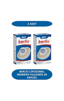Berliv Lipozomal Berberis Vulgaris 30 Kapsül 2 Adet 1 Berliv Lipozomal Berberis Vulgaris 30 Kapsül 2 Adet 1