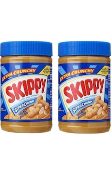 Parçacıklı Yer Fıstığı Ezmesi, Extra Crunchy Peanut Butter 454g X2, 2 Adet Fıstık Ezmesi Parçacıklı Yer Fıstığı Ezmesi, Extra Crunchy Peanut Butter 454g X2, 2 Adet Fıstık Ezmesi