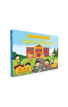Dikkat Oyunları 1. Sınıf - Dikkat Geliştirme Seti - Çetin Özbey - Yuka Kids
