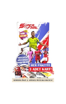 2025 Süper Final Mekanik Adamlar Özel Seri Futbolcu Kartları Toplam 450 Kart 150 Paket Ve Kutulu