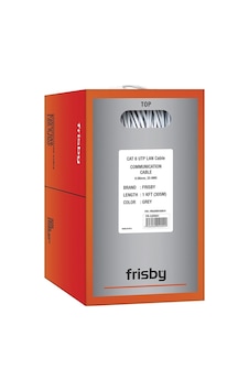 Frisby Fr-Cat601 Cat6 Utp 305M Network Kablo 23 Awg Gri Yeni Seri Frisby Fr-Cat601 Cat6 Utp 305M Network Kablo 23 Awg Gri Yeni Seri