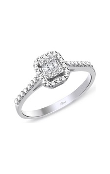 Lilarote 0.20 Ct Kalemli Tasarım Baget Kare Tektaş Yüzük Lilarote 0.20 Ct Kalemli Tasarım Baget Kare Tektaş Yüzük