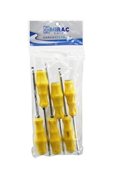 Çift Uçlu 6 Lı Tornavida Seti Darbeli Set Çift Uçlu 6 Lı Tornavida Seti Darbeli Set