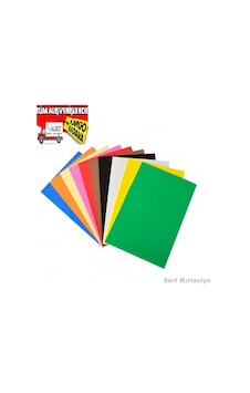 Eva Yapışkansız 20X30 10 Renk 10Lu Pk Eva Yapışkansız 20X30 10 Renk 10Lu Pk