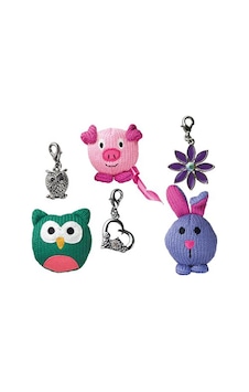 Kong Yün Hışırtı Kedi Oyuncağı ve Tasma Süsü 4 CM