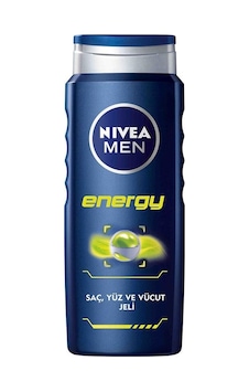 Nivea Men Energy Erkek Saç ve Vücut Şampuanı 500 ML Nivea Men Energy Erkek Saç ve Vücut Şampuanı 500 ML