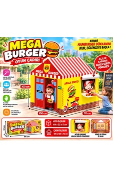 Mega Burger Oyun Çadırı 01