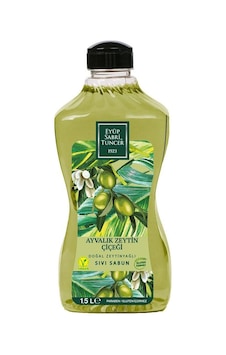 Eyüp Sabri Tuncer Ayvalık Zeytin Çiçeği Doğal Zeytinyağlı Sıvı Sabun 1500 ML Eyüp Sabri Tuncer Ayvalık Zeytin Çiçeği Doğal Zeytinyağlı Sıvı Sabun 1500 ML