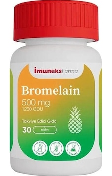 Imuneks Bromelaın 500 Mg 30 Tab Imuneks Bromelaın 500 Mg 30 Tab