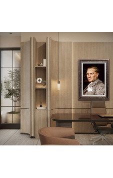 Çerçeveli Deri Atatürk Tablosu 18 Çerçeveli Tablo Işıklı Kumandalı 61x81 Cm Diğer Çerçeveli Deri Atatürk Tablosu 18 Çerçeveli Tablo Işıklı Kumandalı 61x81 Cm Diğer