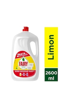 Süper Ekonomik Paket Limon Aromalı Sıvı Bulaşık Deterjanı 2600 Ml Süper Ekonomik Paket Limon Aromalı Sıvı Bulaşık Deterjanı 2600 Ml