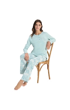 Over Sleep By Poleren Over Sleep 3310 Kadın Büyük Beden Modal Yazlık Takım L-xl-2xl-3xl Mavi Over Sleep By Poleren Over Sleep 3310 Kadın Büyük Beden Modal Yazlık Takım L-xl-2xl-3xl Mavi