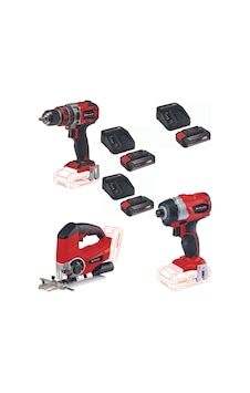 Einhell TE-CI 18 BL TE-CD 18/50 li-i BL TE-JS 18 3x2.5ah Set Einhell TE-CI 18 BL TE-CD 18/50 li-i BL TE-JS 18 3x2.5ah Set