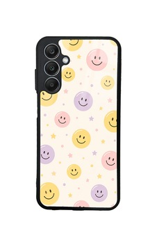 Samsung Galaxy Uyumlu A25 Kılıf Kamera Korumalı Desenli Zore Lusi Kapak - Gülen Yüzler - Samsung Galaxy Uyumlu A25 Kılıf Kamera Korumalı Desenli Zore Lusi Kapak - Gülen Yüzler -