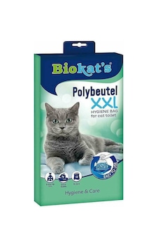 Biokat's Polybeutel XXL Boy Kedi Kumu Hijyen Torbası 12'li Biokat's Polybeutel XXL Boy Kedi Kumu Hijyen Torbası 12'li