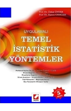 Uygulamalı Temel İstatistik Yöntemler Özkan Ünver (2.El Temiz