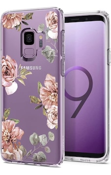 Spigen Galaxy S9 İle Uyumlu Kılıf Liquid Crystal Blossom Flower Şeffaf Spigen Galaxy S9 İle Uyumlu Kılıf Liquid Crystal Blossom Flower Şeffaf