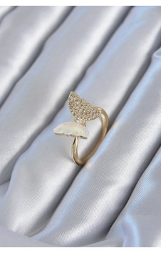 Gold Renk Zirkon Taş Detay Pirinç Kadın Yüzük Çok renkli 62988658 Gold Renk Zirkon Taş Detay Pirinç Kadın Yüzük Çok renkli 62988658