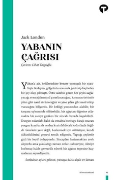 Yabanın Çağrısı - Jack London - Turkuvaz Kitap Yabanın Çağrısı - Jack London - Turkuvaz Kitap