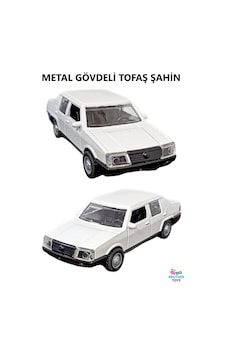Oyuncak Tofaş Şahin Metal Çekbırak Araba Beyaz 14 Cm. 1:30 Boyut Beyaz Oyuncak Tofaş Şahin Metal Çekbırak Araba Beyaz 14 Cm. 1:30 Boyut Beyaz