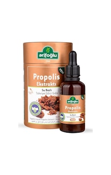 Arifoğlu Organik Su Bazlı Propolis Ekstraktı Alkolsüz 50 ML Arifoğlu Organik Su Bazlı Propolis Ekstraktı Alkolsüz 50 ML