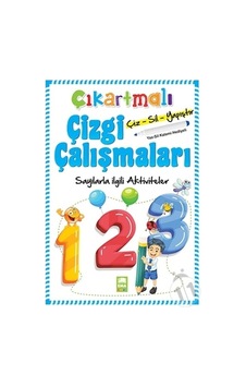 Ema Kitap Çıkartmalı Çizgi Çalışmaları Sayılar Ema Kitap Çıkartmalı Çizgi Çalışmaları Sayılar