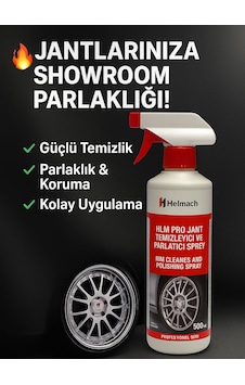 Helmach Hlm Pro Jant Temizleyici Ve Parlatıcı Sprey - 500 Ml