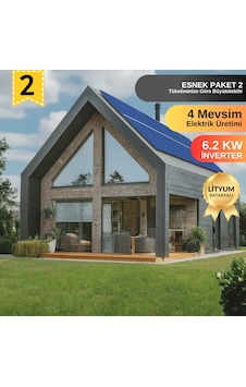 Urlasolar Plus Paket 6.2kw Tam Sinüs Akıllı İnverter Kapasite Artırılabilir Güneş Enerji Paketi Urlasolar Plus Paket 6.2kw Tam Sinüs Akıllı İnverter Kapasite Artırılabilir Güneş Enerji Paketi