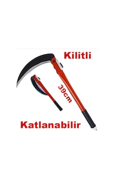 Orak. Tırpan Katlanır Kilitlenir Çelik Ot Biçme Orak N11.140