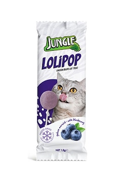 Jungle Yabanmersinli Kedi Lolipop Ödülü 15 Gr 239-30005.01 Jungle Yabanmersinli Kedi Lolipop Ödülü 15 Gr 239-30005.01