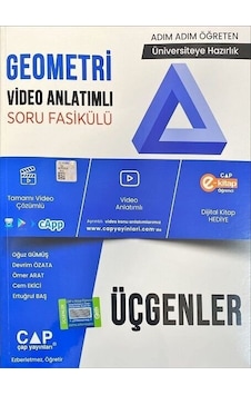 Geometri Üçgenler Konu Anlatımlı Soru Fasikülü - Çap Yayınları Geometri Üçgenler Konu Anlatımlı Soru Fasikülü - Çap Yayınları