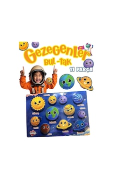 Kidsan Bultak Gezegenler Puzzle Kds-9013
