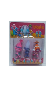 3lü Trolls Set Princess Poppy, Guy Diamond, Dj. Suki 3lü Trolls Set Princess Poppy, Guy Diamond, Dj. Suki