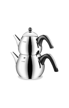 Schafer Tea Chef Orta Boy Siyah Çaydanlık Takımı 4 Parça Gri Schafer Tea Chef Orta Boy Siyah Çaydanlık Takımı 4 Parça Gri