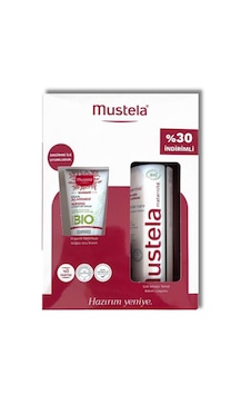 Mustela Göğüs Ucu Kremi 30 Ml + Temel Bakım Losyonu 200 Ml