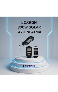 Lexron 300w Solar Aydınlatma Lexron 300w Solar Aydınlatma
