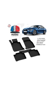 Bmw 3 Serisi F30 4d Araca Özel Havuzlu Kauçuk Paspas 2011 Ve Üzeri