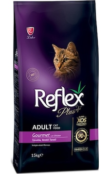 Reflex Plus Tavuklu Renkli Taneli Yetişkin Kedi Maması 15 KG Reflex Plus Tavuklu Renkli Taneli Yetişkin Kedi Maması 15 KG