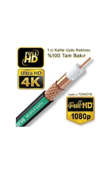 Erse Rg6U6 Bakır Anten Kablosu Bakır 100 M Erse Rg6U6 Bakır Anten Kablosu Bakır 100 M