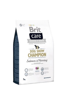 Brit Care Dog Show Champion Somon ve Ringa Balıklı Yetişkin Köpek Maması 3 KG Brit Care Dog Show Champion Somon ve Ringa Balıklı Yetişkin Köpek Maması 3 KG