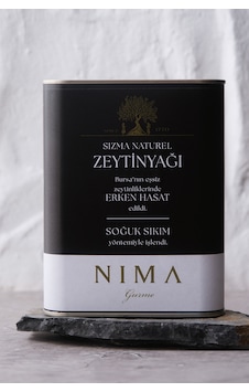 Nima Gurme Sızma Naturel Bursa Zeytinyağı 2 L Nima Gurme Sızma Naturel Bursa Zeytinyağı 2 L