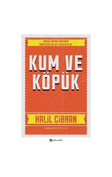 Kum ve Köpük - Halil Cibran - Sander Yayınları Kum ve Köpük - Halil Cibran - Sander Yayınları