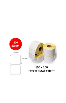 Elitrulo Barkod Etiketi 100x100 Termal - 500 Adet Elitrulo Barkod Etiketi 100x100 Termal - 500 Adet