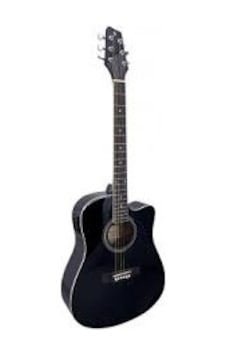 Stagg Sa20 Dce Blk Elektro Akustik Gitar Stagg Sa20 Dce Blk Elektro Akustik Gitar
