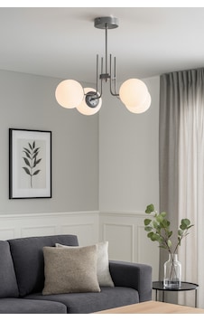 Vien Modern Tasarım Salon Yemek Odası Mutfak Gri Renk Camlı Sarkıt 4 Lü Avize Gri Beyaz Gri Beyaz Vien Modern Tasarım Salon Yemek Odası Mutfak Gri Renk Camlı Sarkıt 4 Lü Avize Gri Beyaz Gri Beyaz