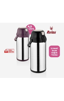 Relax 4,5 Litre Çelik Termos
