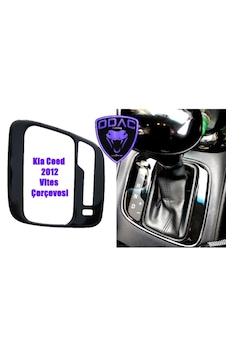 Kia Ceed 2012 Vites Çerçevesi Koruma Kaplama Piano Black Parlak Siyah Kia Ceed 2012 Vites Çerçevesi Koruma Kaplama Piano Black Parlak Siyah