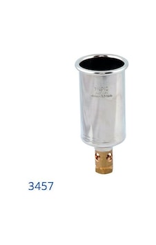 Yıldız 3457 Tavlama Başlığı ( Kromlu ) Başlık çapı 57 mm