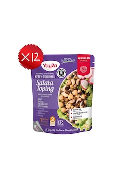 Yayla Haşlanmış Suyu Süzülmüş Keten Tohumlu Salata Toping 150 G X12 Yayla Haşlanmış Suyu Süzülmüş Keten Tohumlu Salata Toping 150 G X12